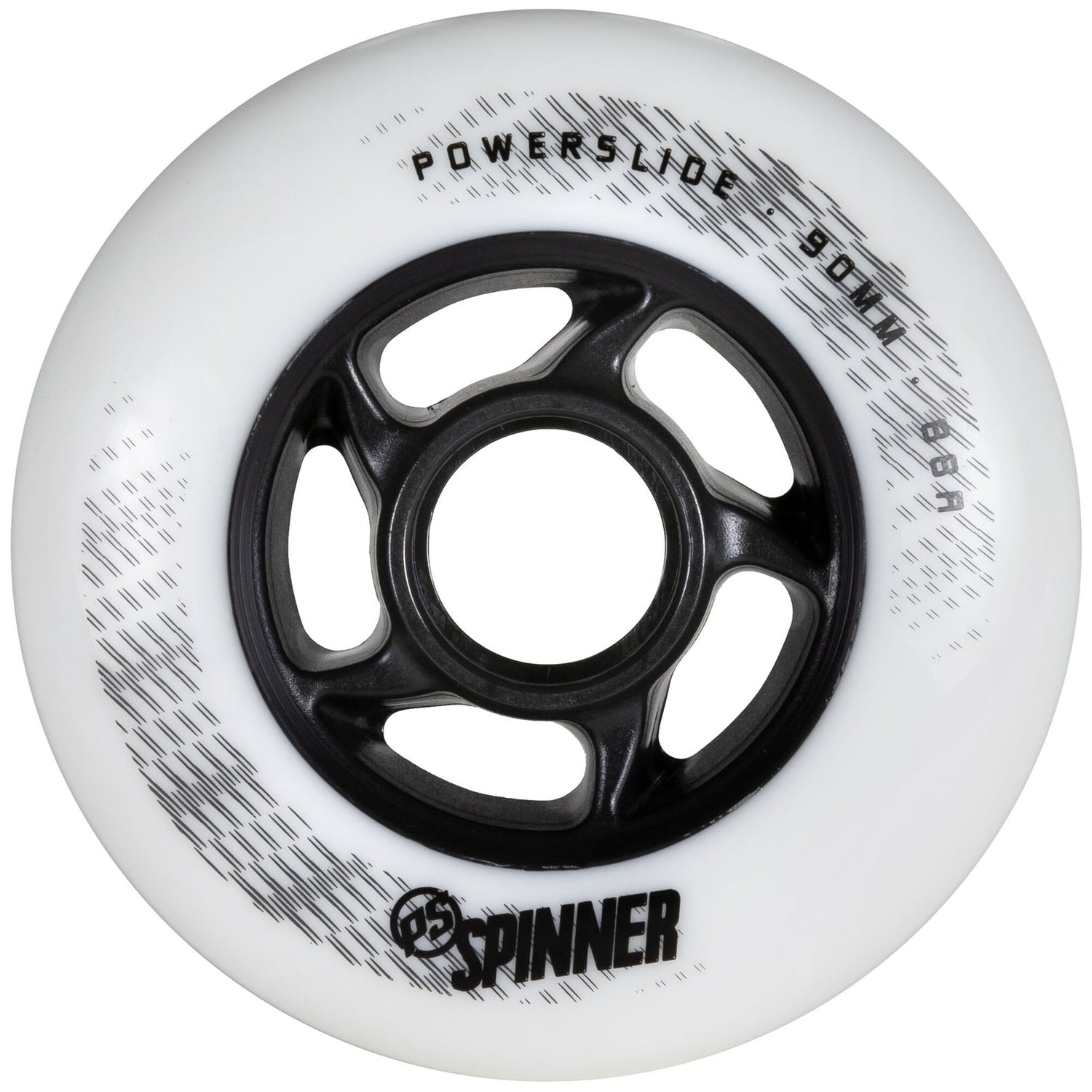 Powerslide Spinner Wheels 90mm 88a White 4 Pack