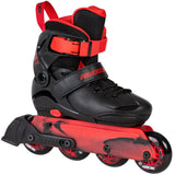 PS Jet Black Adjustable JR. Inline Skates