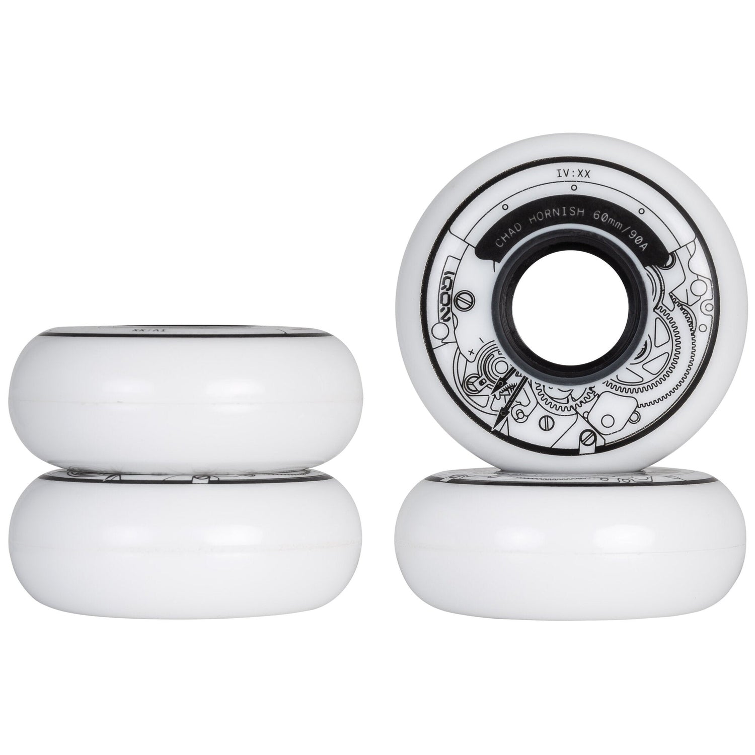 IQON Chad Hornish Inline wheels 60mm 90a - 4pack