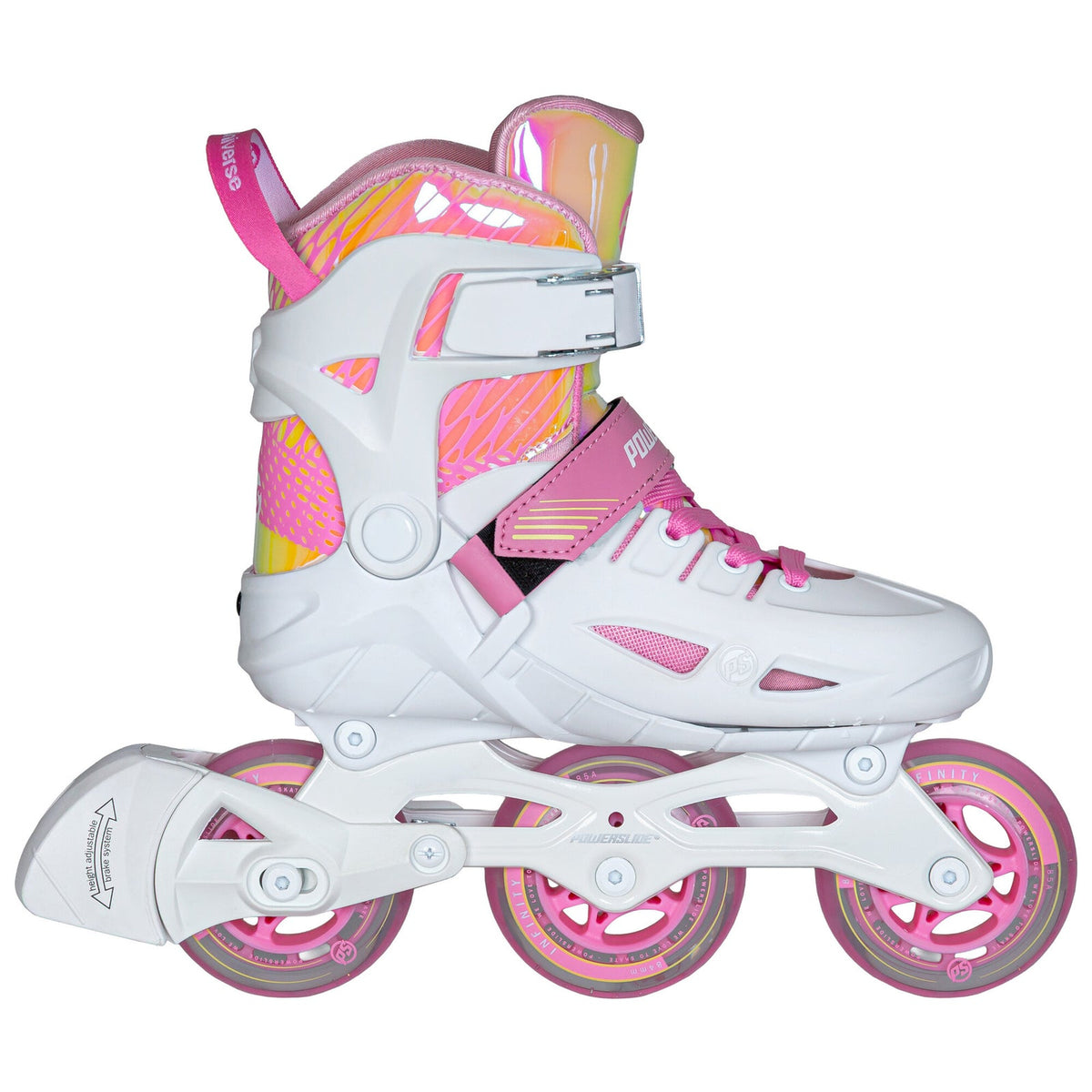 Powerslide Universe Pink II Adj. Inline Skates