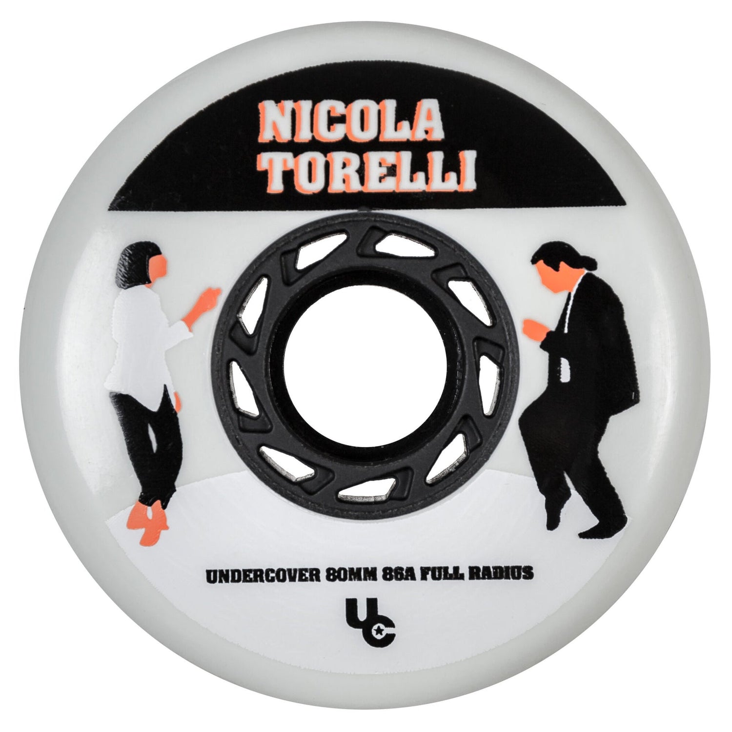 Undercover Movies Nicola Torelli Inline Wheels 80mm 86a 4pack