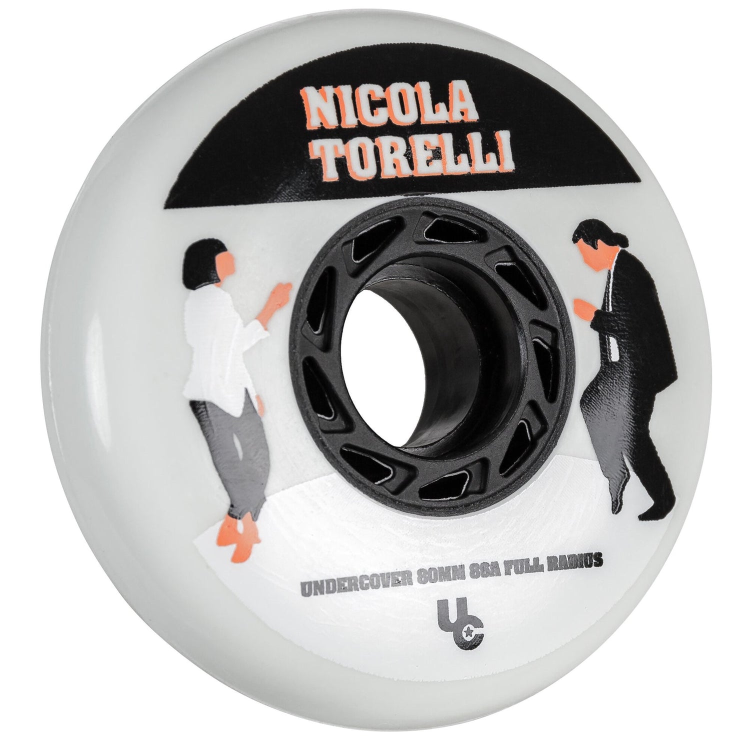 Undercover Movies Nicola Torelli Inline Wheels 80mm 86a 4pack