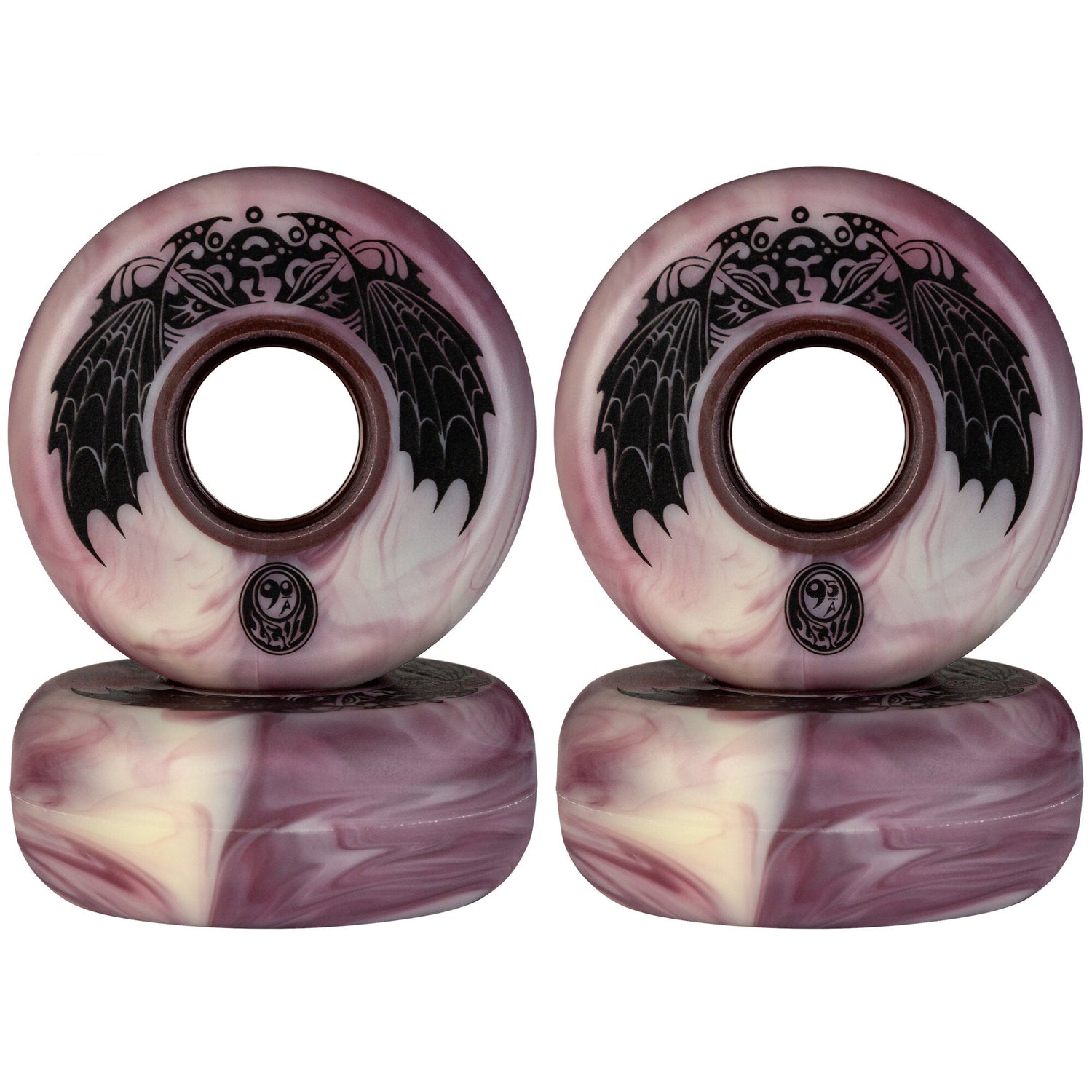 Mesmer Levi Inline Wheels Dual Duro 60mm 4pk