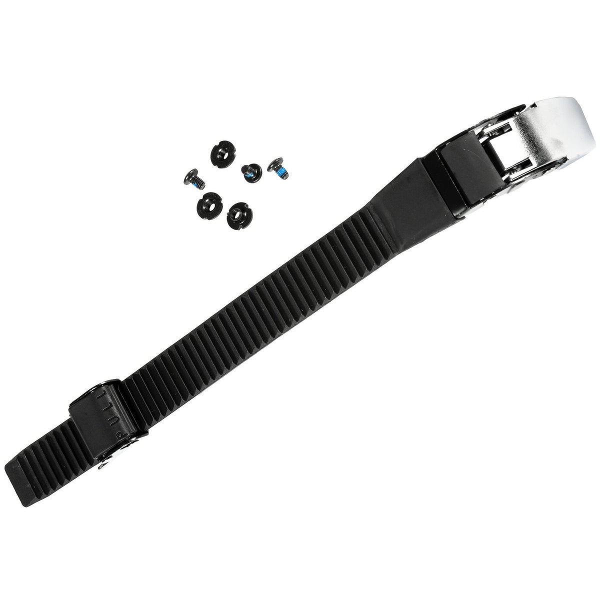 Powerslide Classic Buckle Set Silver 22cm inc Hardware