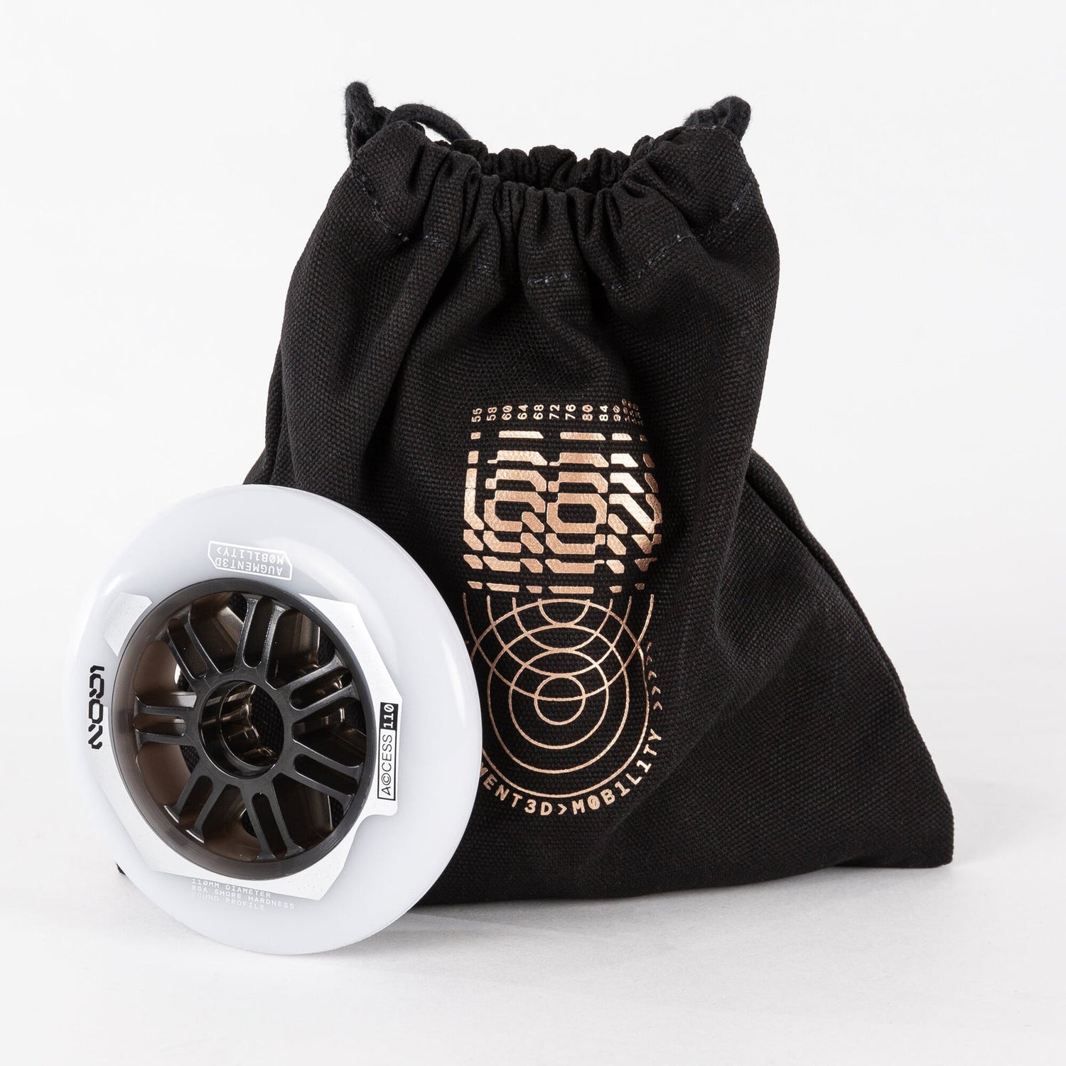 IQON Access Inline Wheels 110mm Natural - 3pack