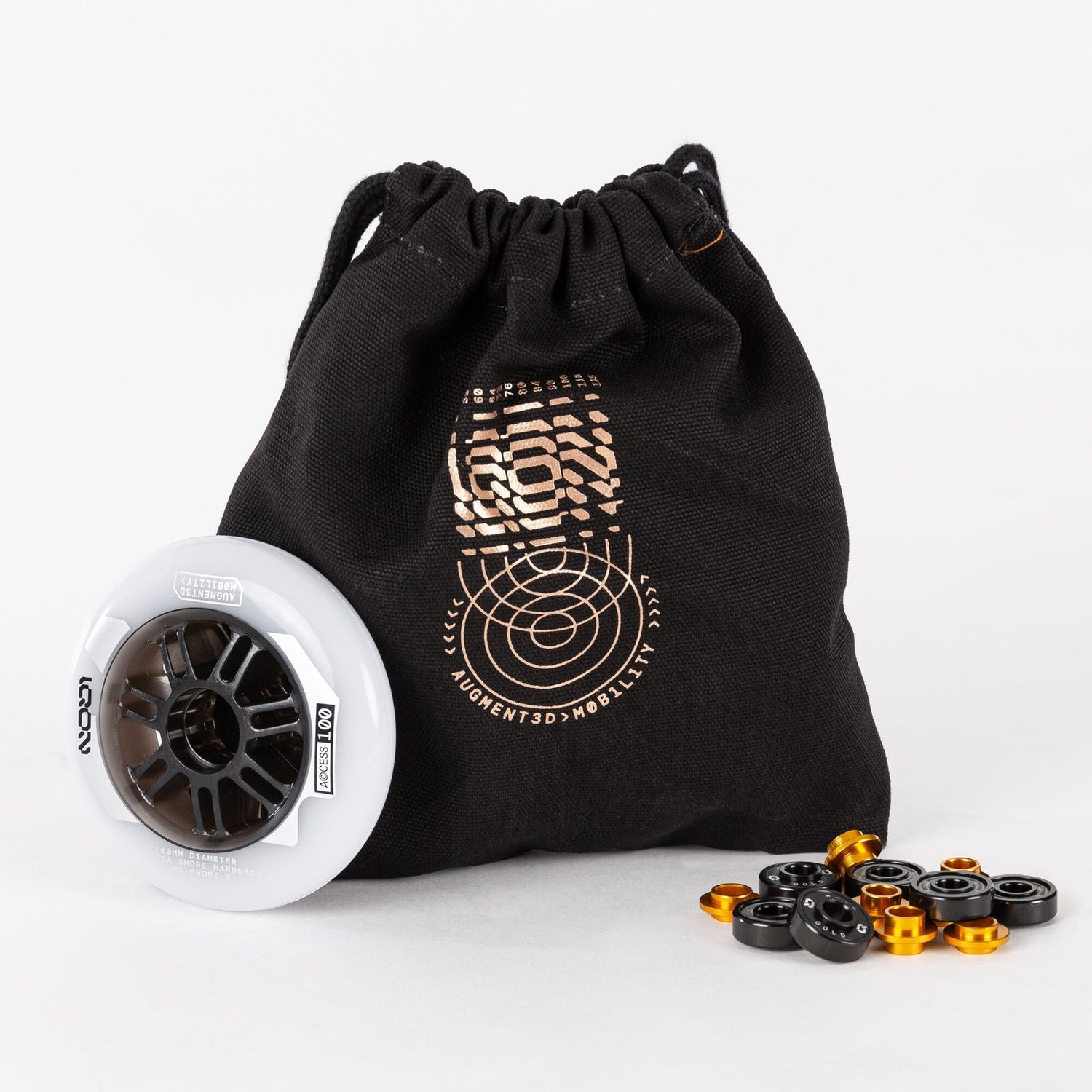 IQON Access Combo Inline Wheels 100mm Natural - 3pack