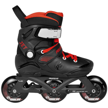 Powerslide Phuzion Jet Pro Black Jr Inline Skates