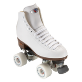 Riedell 111 Angel Roller Skates White w Riva Wheels