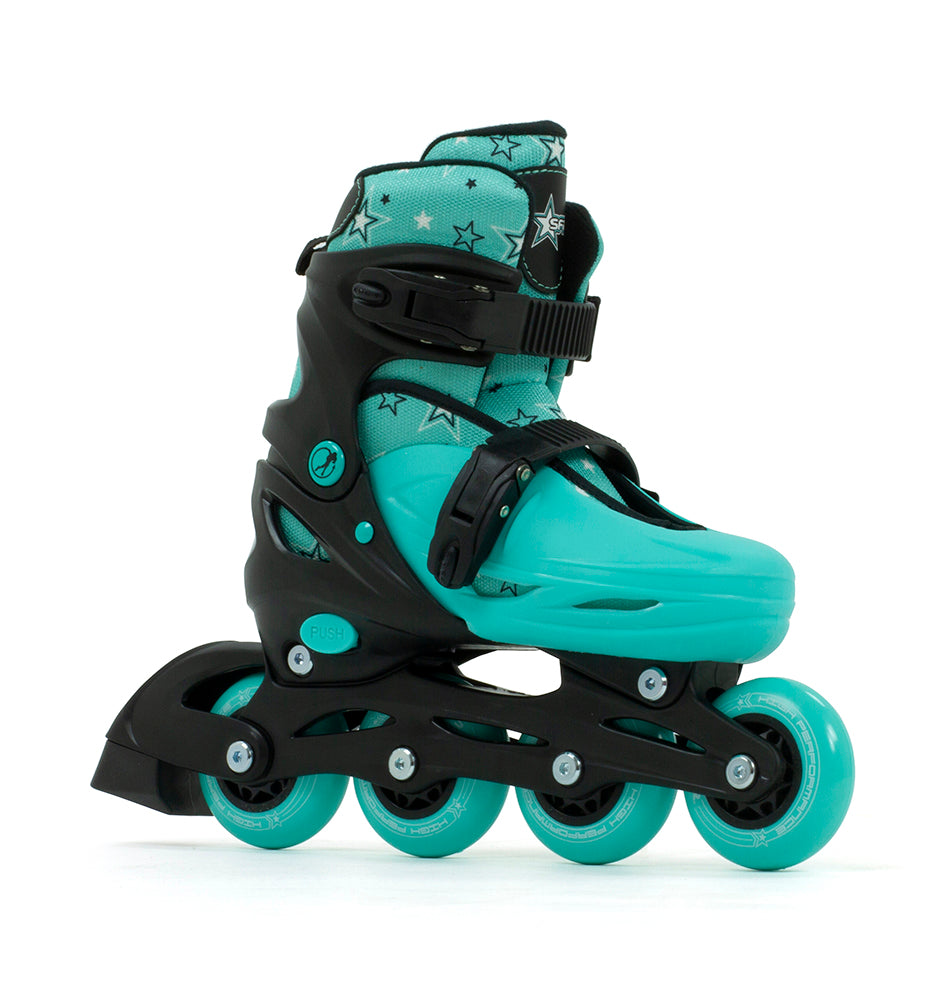 SFR Plasma Inline Skates Black Green