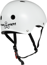 Triple 8 THE Certified Helmet SS White Glossy