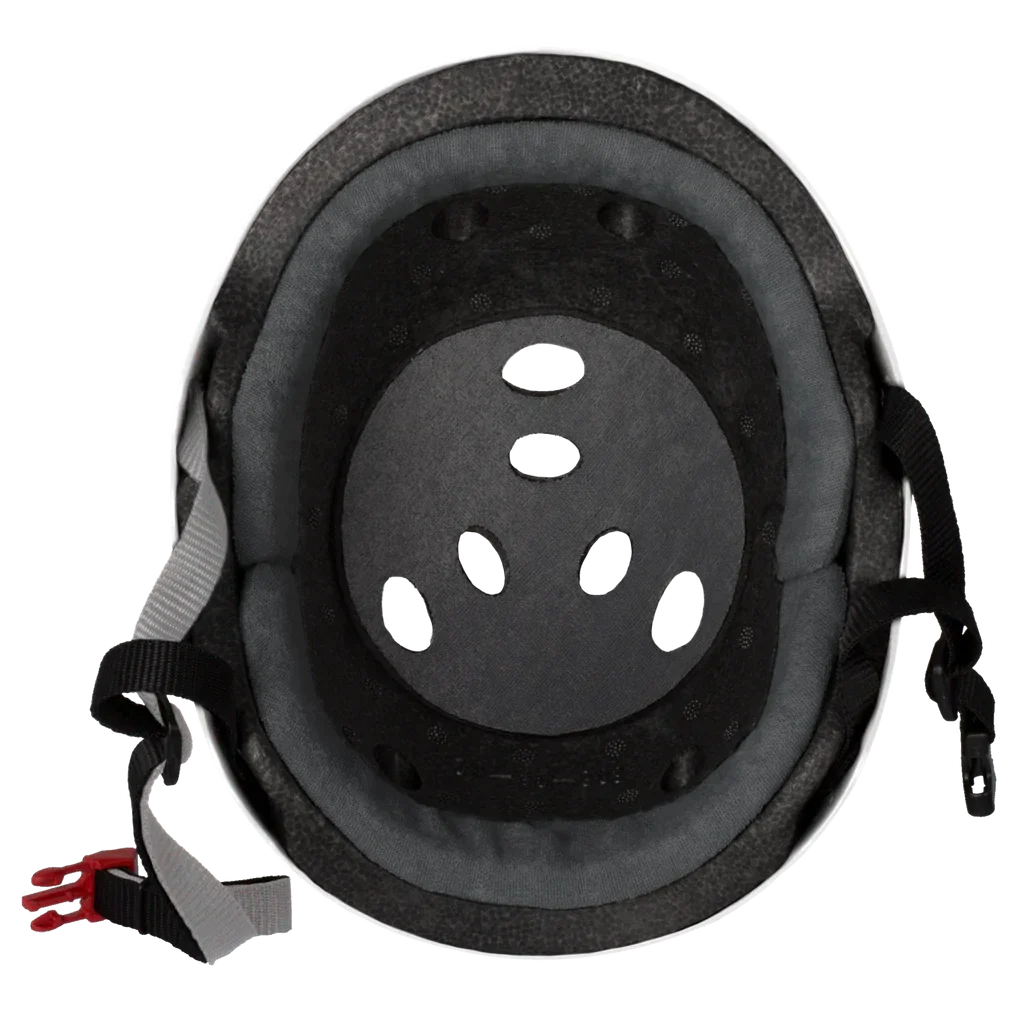 Triple 8 THE VISOR Certified Helmet SS Scarlet Red Gloss