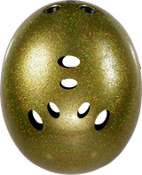 Triple 8 THE Certified Helmet SS Gold Glitter
