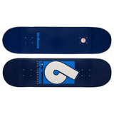Birdhouse B Logo Blue Skateboard Deck 8.38 in