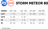 Powerslide Storm Meteor 80 Inline Skates