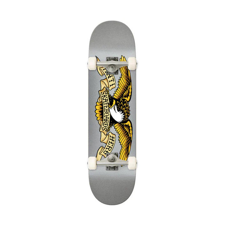 Anti Hero - Classic Eagle Silver 8.5 Inch Complete Skateboard