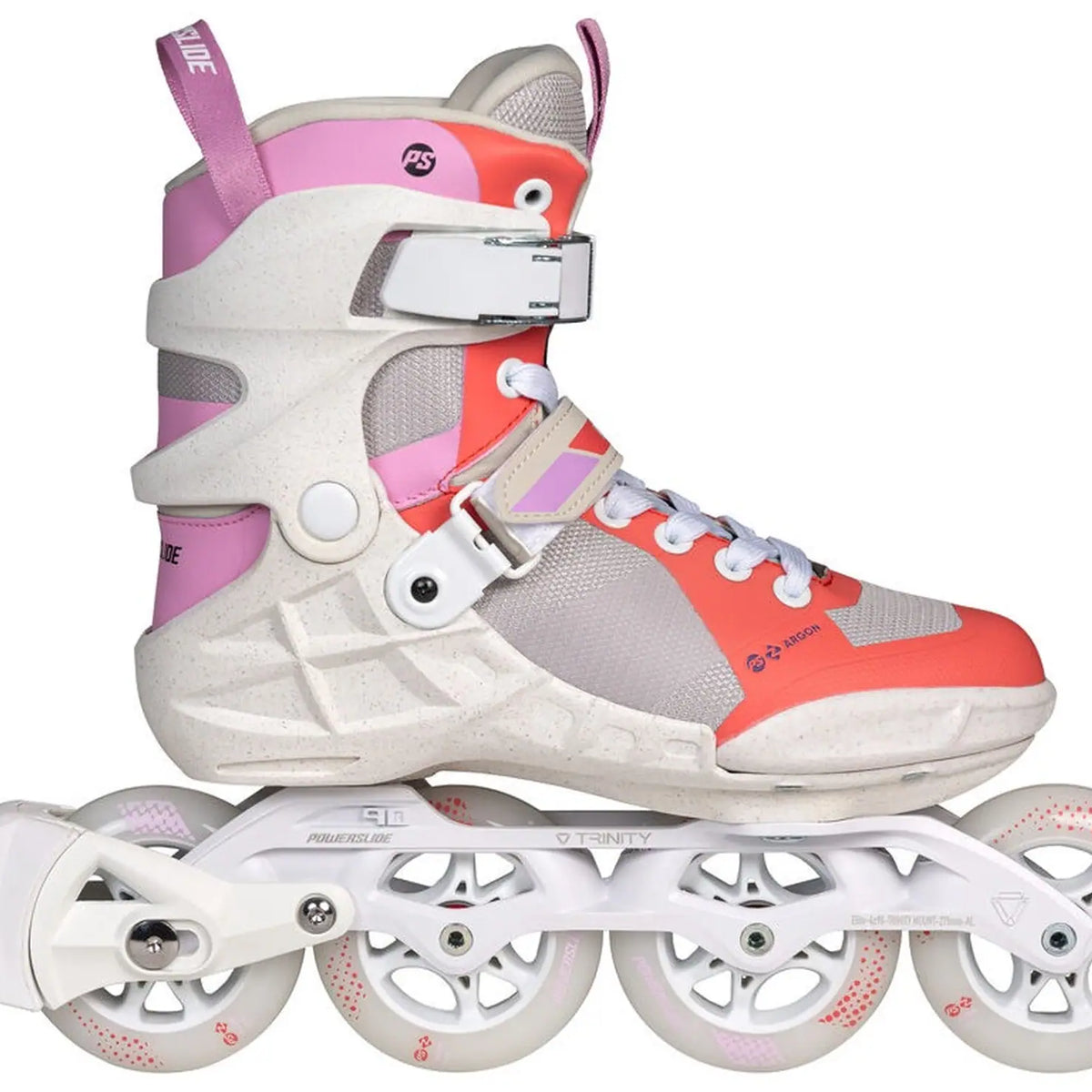 Powerslide Phuzion Argon Peach 90 Inline Skates – Skate Warehouse