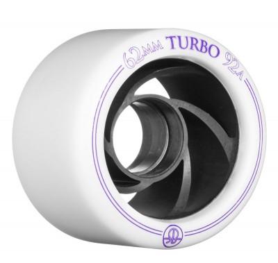 Bones Turbo Wheels 62mm White  4 Pack